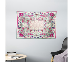 Ornamental Square Wide Tapestry