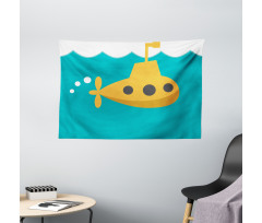 Undersea Marine Kids Wide Tapestry