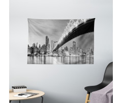 Queensboro Bridge Manhattan Wide Tapestry