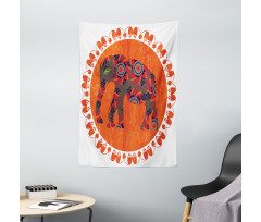 Doodle Vibrant Tapestry
