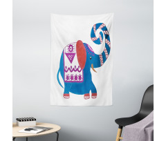 Elephant Nose Doodle Tapestry