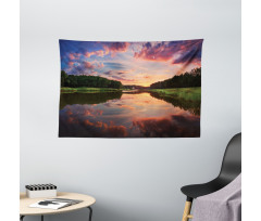 Ukraine Scenic Panorama Wide Tapestry