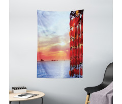 Dreamcatcher Ibiza Sunset Tapestry