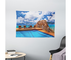 Vacation Resort Ocean Wide Tapestry