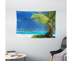 Caribbean Relaxing Tropic Wide Tapestry