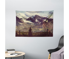 Alaska Scenery Wide Tapestry