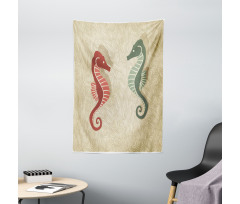 Colorful Beach Tapestry