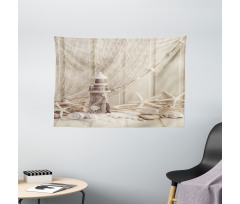 Marine Fishing Net Wide Tapestry