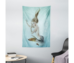 Mythologic Mermaid Tapestry