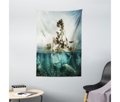 Mermaid on a Shell Tapestry
