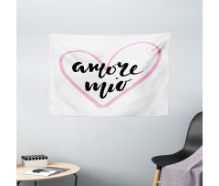 My Love with a Heart Wide Tapestry