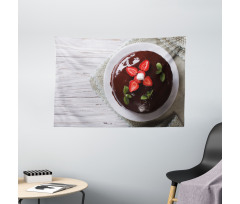 Photo of Chocolate Cake Wide Tapestry