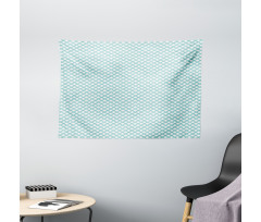 Crossed Lines Rhombus Wide Tapestry