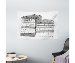 Rock Formation Theme School Wide Tapestry