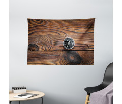 Navigator Tool on Wooden Wide Tapestry