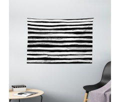 Abstract Ink Wide Tapestry