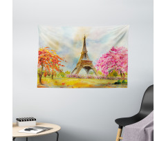 Paris European City Wide Tapestry