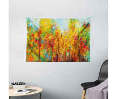 Fine Art Tree Forest Wide Tapestry