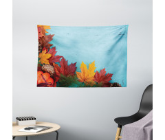 Canadian Maple Foliage Wide Tapestry