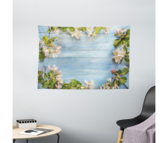 Fresh Flower Pattern Wide Tapestry