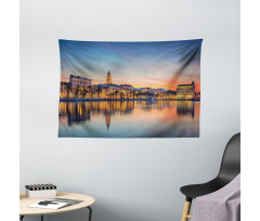 Romantic Sunset Wide Tapestry