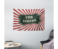 Advertisement Theme Wide Tapestry