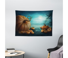 Nightmare Halloween Wide Tapestry