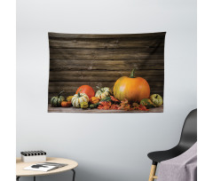 Thanksgiving Day Wide Tapestry