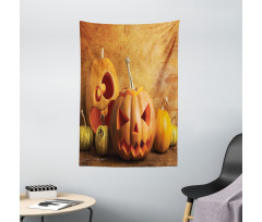 Jack O Lantern Carve Tapestry