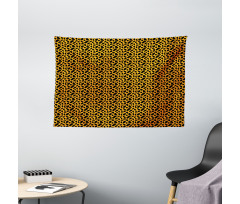 Cheetah Skin Look Motif Wide Tapestry