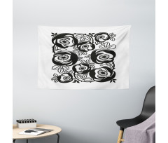 Flourish Motif Wide Tapestry