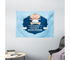 Baby Boy Wide Tapestry