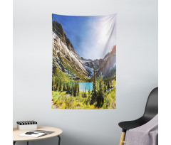 Peaceful Nature Scene Montana Tapestry