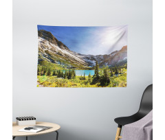 Peaceful Nature Scene Montana Wide Tapestry