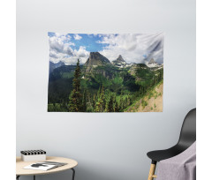 Panoramic Spring Landscape Wide Tapestry