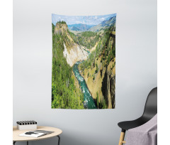 Yellowstone Calcite Springs Tapestry