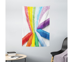 Creative Children Rainbow Tapestry