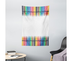 Straight Border Paint Crafts Tapestry