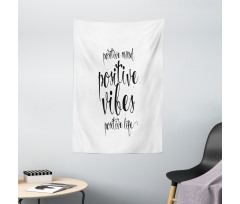 Motivational Words Tapestry