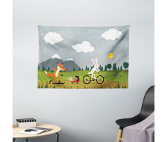 Having Fun in Nature Wide Tapestry