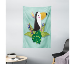 Tropic Tucan Bird Tapestry