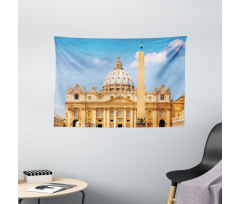 Historic St. Peter's Photo Wide Tapestry