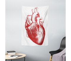 Sketch of Cardio Organ Tapestry