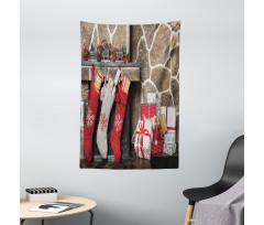 Stockings and Gift Boxes Tapestry