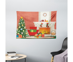 Christmas Essential Room Wide Tapestry