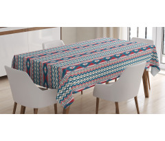 Native Old Motifs Tablecloth