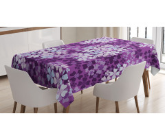 Hydrangea Lilacs Field Tablecloth