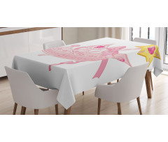 Crown and Magic Wand Tablecloth