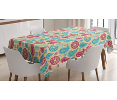 Flowers Design Tablecloth