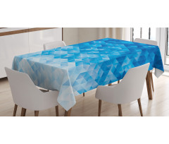 Mosaic Triangle Graphic Tablecloth